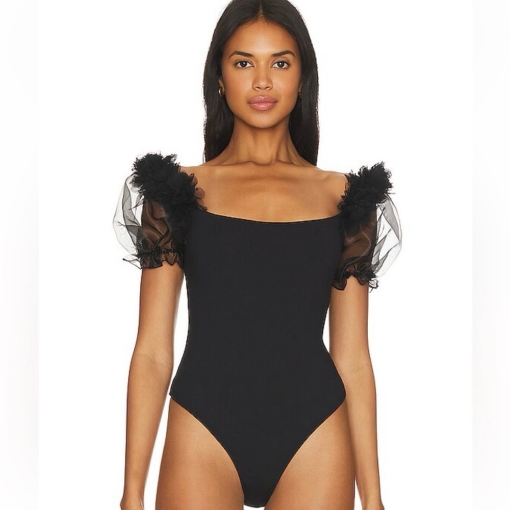 NWOT Intimately Free People Pretty Petals Bodysuit, Small